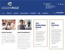 Tablet Screenshot of goldenrule.co.za